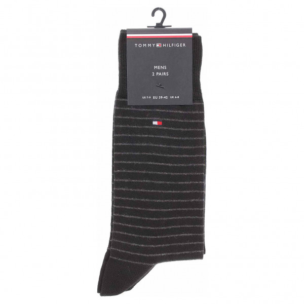 detail Tommy Hilfiger pánské ponožky 100001496 200 black