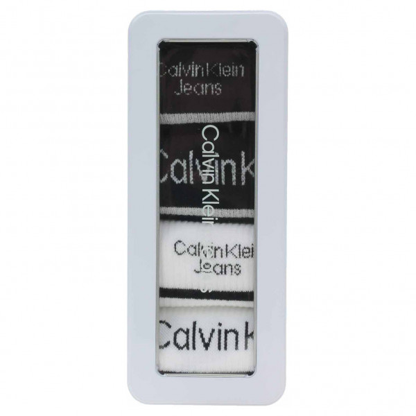 detail Calvin Klein dámské ponožky 701224132001999 black combo