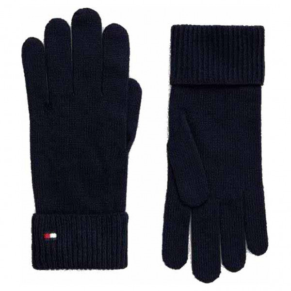 detail Tommy Hilfiger dámské rukavice AW0AW16254 BDS Black