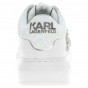 náhled Dámská obuv Karl Lagerfeld KL62510G 01S White Lthr w-Silver