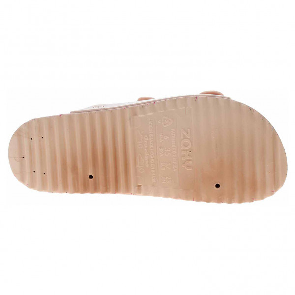 detail Plážové pantofle Zaxy 18414-91067 nude