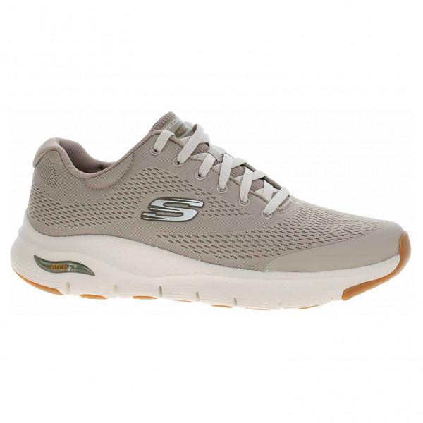 detail Skechers Arch Fit taupe