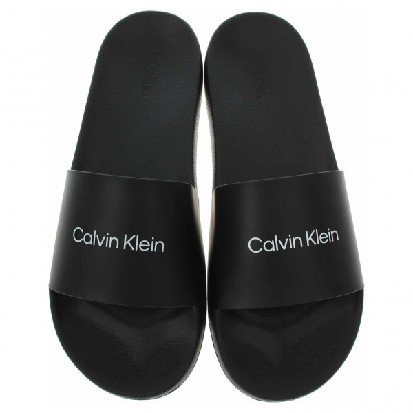 detail Plážové pantofle Calvin Klein HM0HM00455 BEH Ck Black