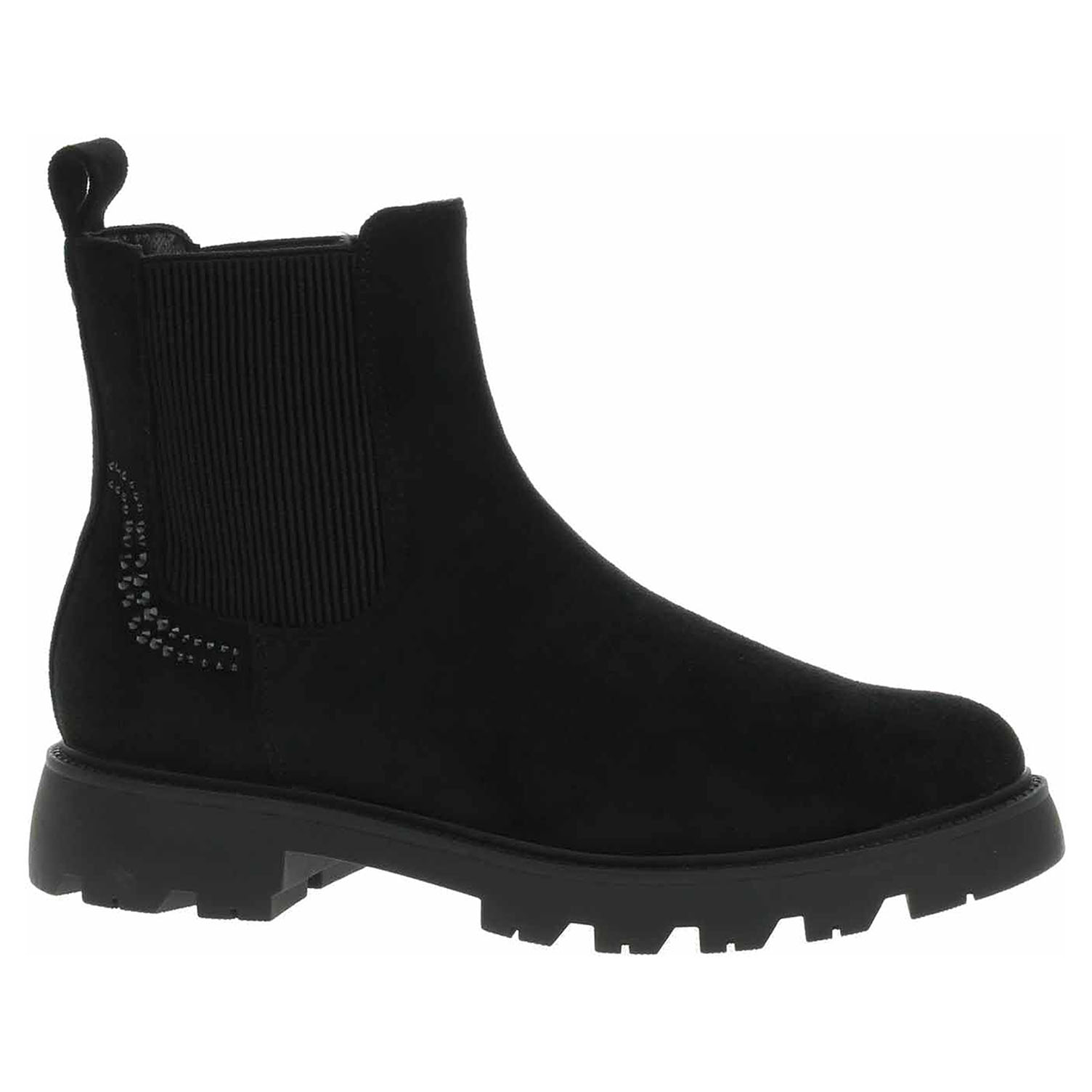 Levně Dámské polokozačky Bagatt D31-AO330-6400 black-black 41