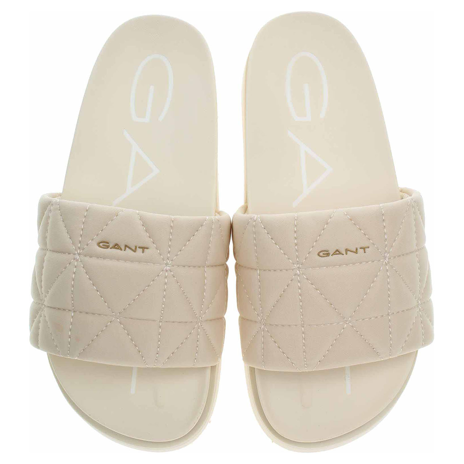 Gant dámské plaážové pantofle 28507599 G125 cream