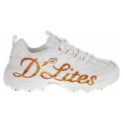 detail Skechers D´Lites - Glitzy City white-rose gold