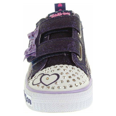 detail Skechers S Lights-Shuffles - Itsy Bitsy purple-blue